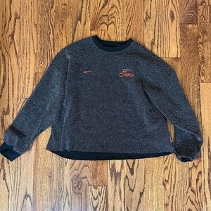 Nike Black and Orange UT Sweatshirt